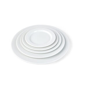 White Rim Dinnerware