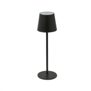 LED Black Tabletop Lamp