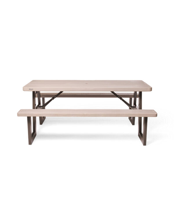 One Piece Folding Picnic Table