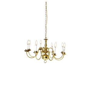 Small Gold Chandelier