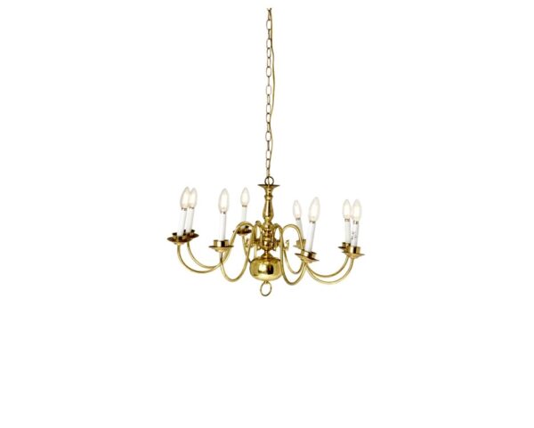 Small Gold Chandelier