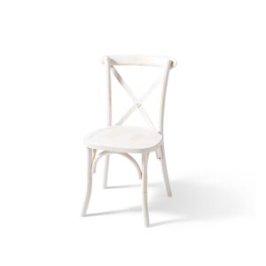 White Wash Crossback Chair