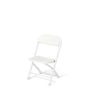 White Folding Child Chair