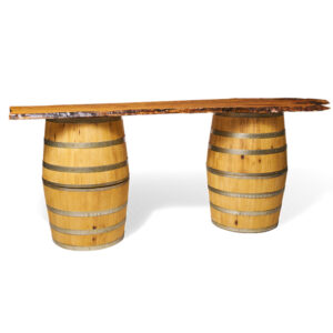 8ft Wine Barrell Bar