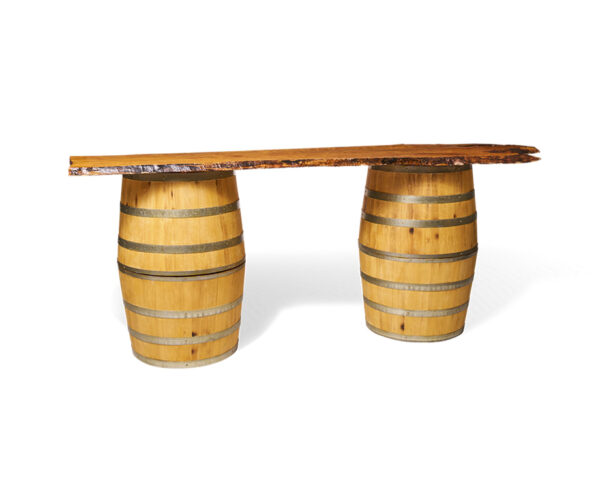 8ft Wine Barrell Bar