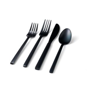 Black Matte Arezzo Flatware