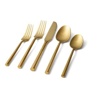 Gold Brushed Sutherland Flatware