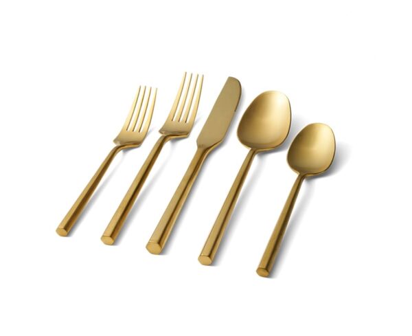 Gold Brushed Sutherland Flatware