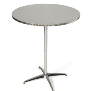 Metal Top Cocktail Table