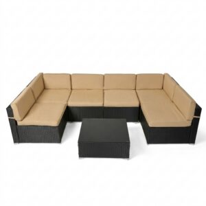 Outdoor Rattan Lounge Furniture Set